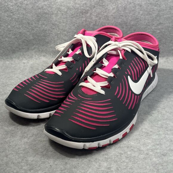 Nike Free Balanza 3.0 Running Training Shoes Gray Pink Women 11 Athletic Sneaker - Picture 3 of 15